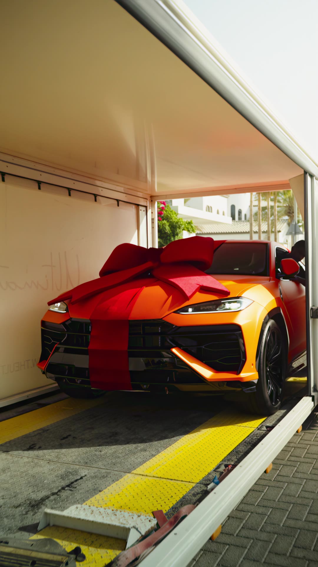 Orange Urus — Delivery
